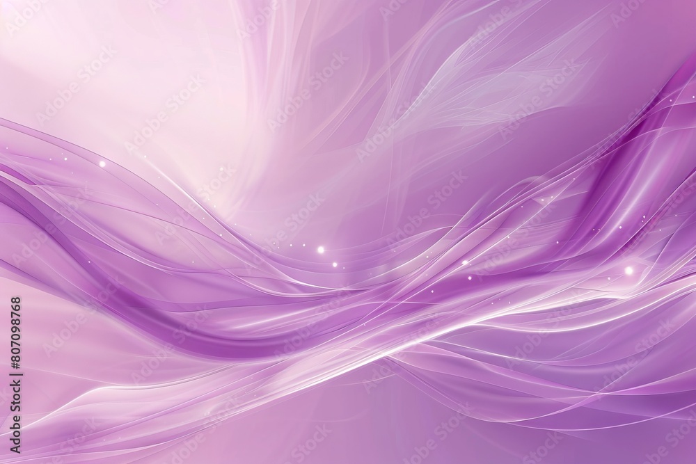Fototapeta premium Blue purple lilac background. The wave line is undulation. Matte shimmer. Lavender background for Banner, design