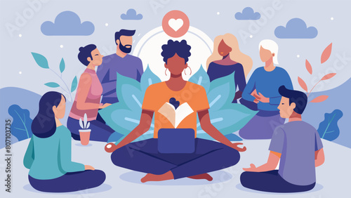 A transformative breathwork session at a personal growth retreat promoting emotional healing and selfawareness..