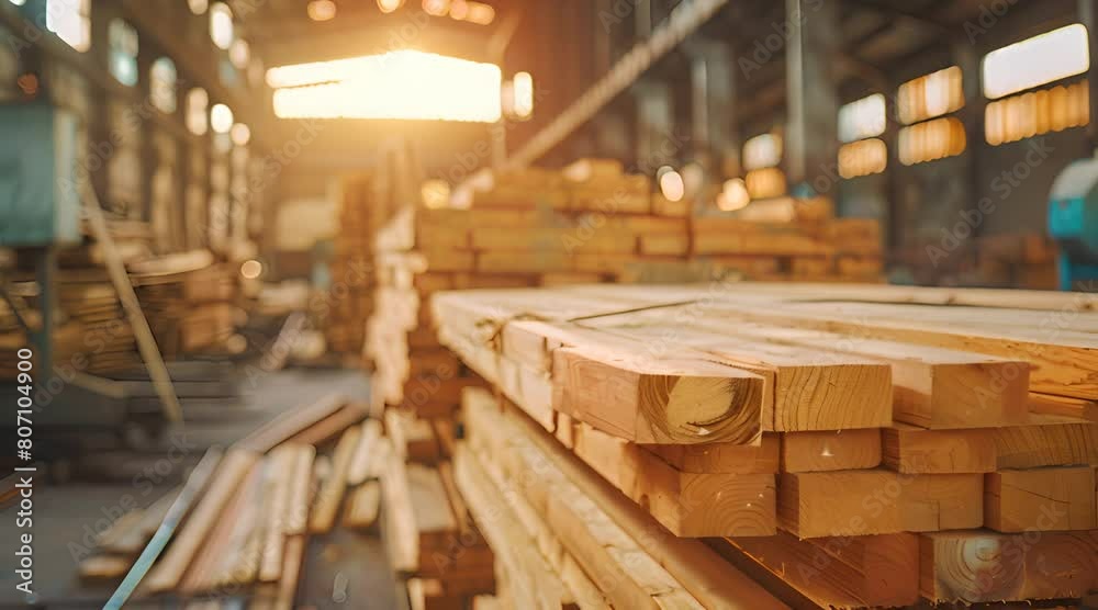 Production of building materials at the factory. Smooth camera movement forward AI Production of building materials at the factory. Smooth camera movement forward AI