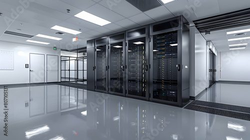 Secure Server Rack in Data Center  Robust Access Controls for Protecting Sensitive Business Data