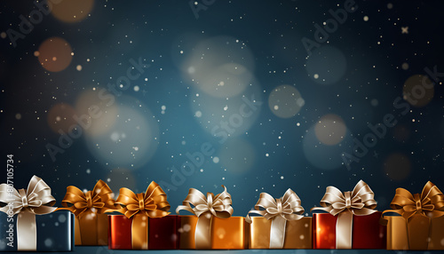 christmas tree with stars christmas, gift, holiday, tree, winter, snow, decoration, card, celebration, bow, ribbon, xmas, star, box, snowflake, vector, year, illustration