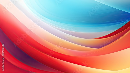 Abstract gradient background with 3D perspective effects