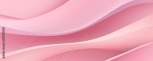 Pink panel wavy seamless texture paper texture background with design wave smooth light pattern on pink background softness soft pinkish shade with copy space