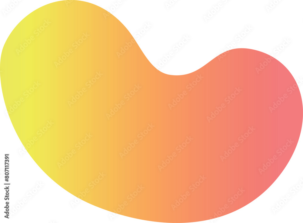 Abstract gradient shape modern minimalistic element Abstract gradient shape modern minimalistic element