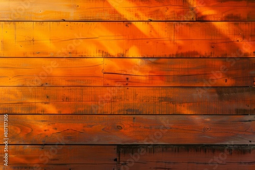 Wallpaper Mural Vibrant Orange Wooden Texture Background for Creative Design Torontodigital.ca