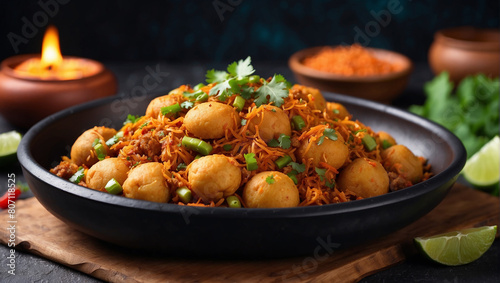 pao bhaji with new style to serve 