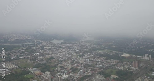 Wallpaper Mural Cidade Leste Foz Iguaçu Drone Imagens Vista Aérea Urbanização Arquitetura Fronteira Rio Paraná Ponte Amizade Urbanismo Paisagem Modernidade Desenvolvimento Cataratas Turismo Brasil Paraguai Maravilhas Torontodigital.ca