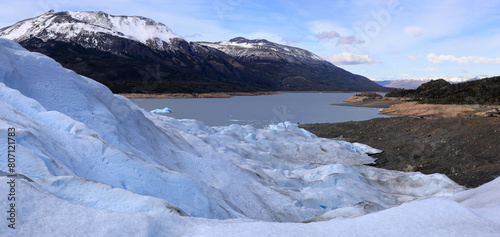 The Panoramic Scenery From Perito Moreno Glacier