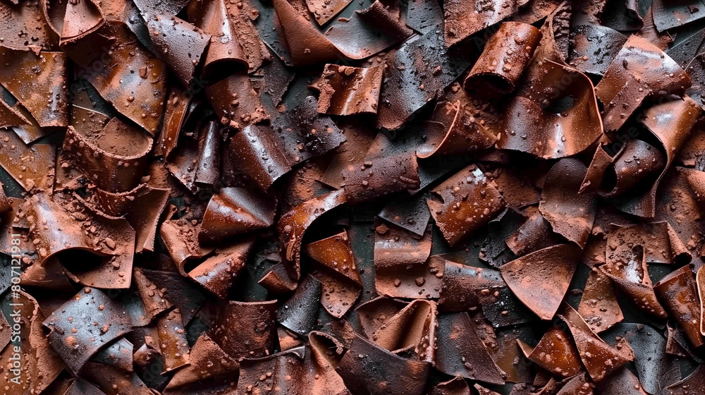 Chocolate texture for wallpaper background. AI Generative Chocolate texture for wallpaper background. AI Generative