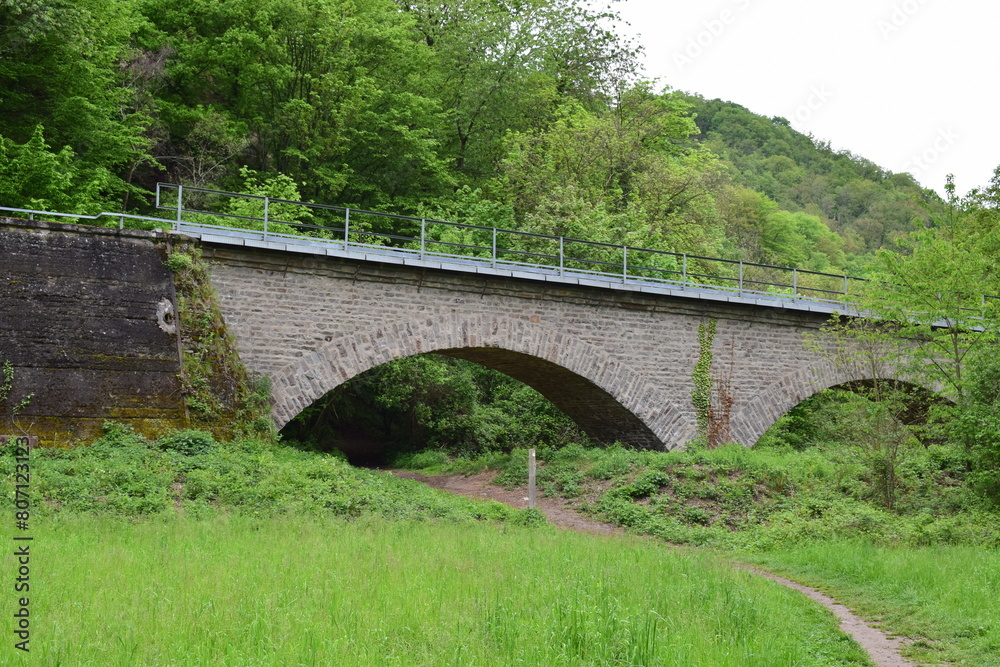 railroad bridge in Brohltal