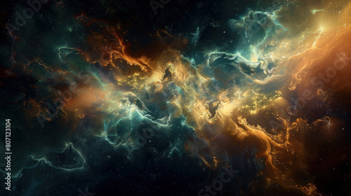 Space travel and galaxies © DODO.CG