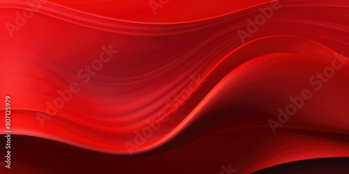 Red abstract wavy pattern in red color, monochrome background with copy space texture for display products blank copyspace for design text photo
