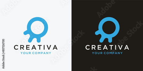  Leter O of Octopus logo design inspiration