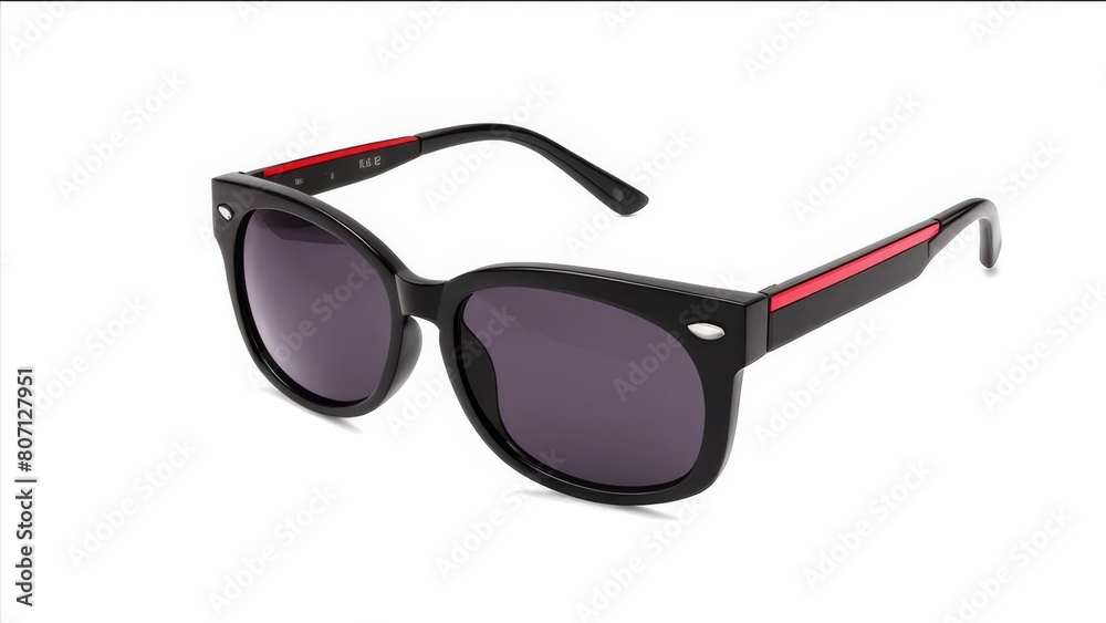 Sunglasses in the middle of a white background. Sunglasses in the middle of a white background.