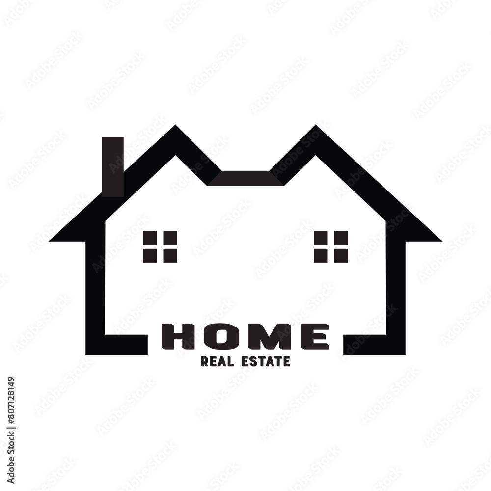 Home property logo. Home vector Illustration. EPS 10 Home property logo. Home vector Illustration. EPS 10