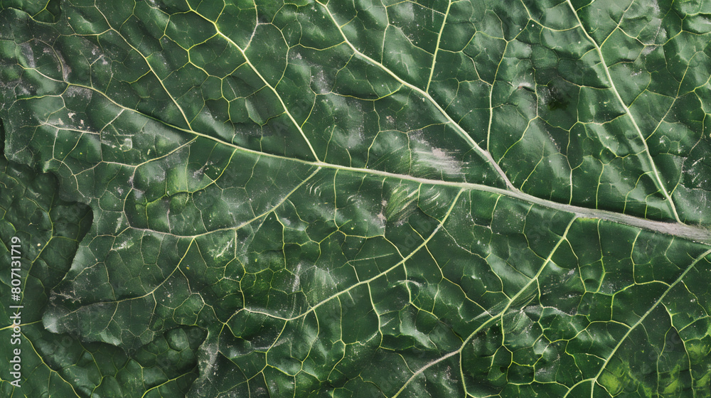 Obraz premium green leaf texture background.