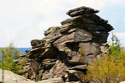 Wysokie skały, Jeseniky, Czechy © Adam