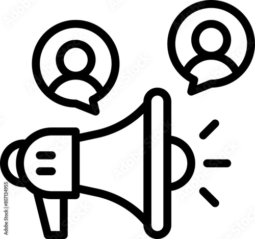 Affiliate marketing icon