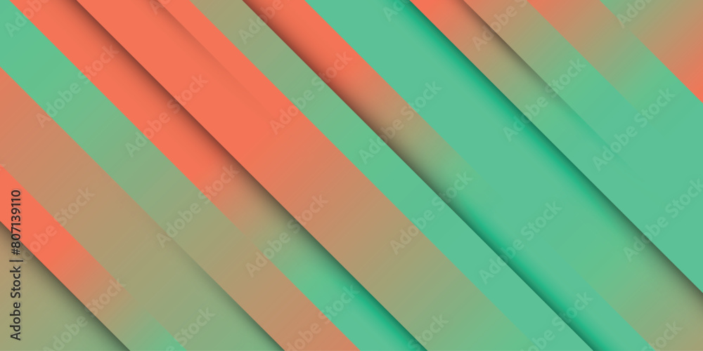 Obraz premium Gradient stripes with shadow background.