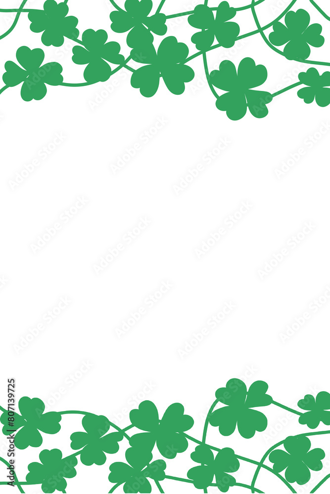 green leaves frame