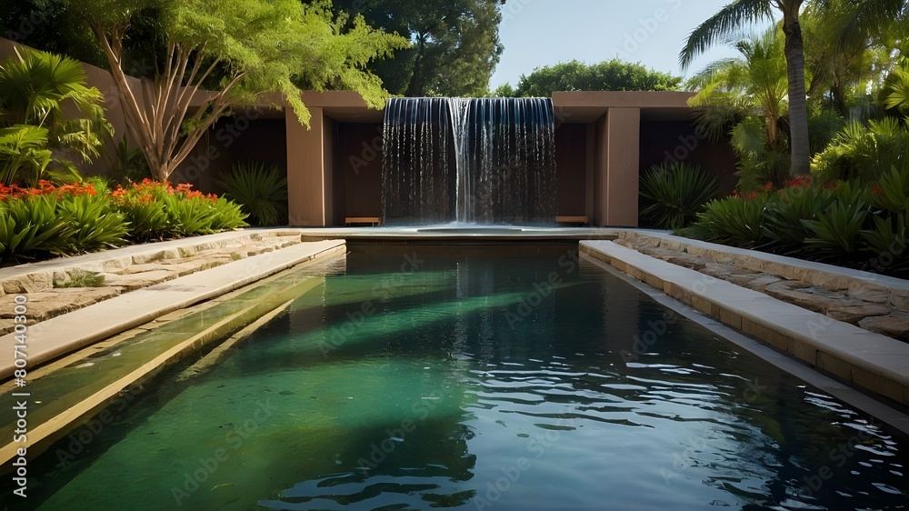 pool in hotel