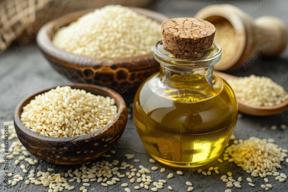 oil from sesame seeds