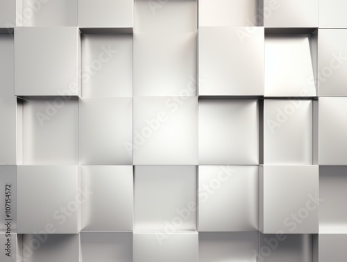 Silver minimalistic geometric abstract background with seamless dynamic square suit for corporate, business, wedding art display products blank 