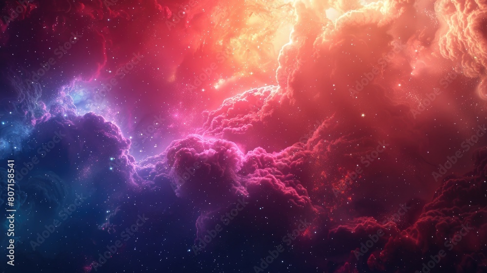 colorful nebula abstract background colorful nebula abstract background