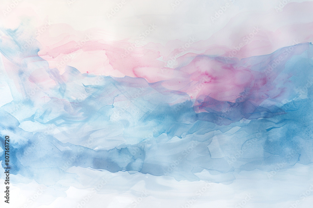 Abstract Thai elements in soft shades of blue and pink on a pure white background Abstract Thai elements in soft shades of blue and pink on a pure white background