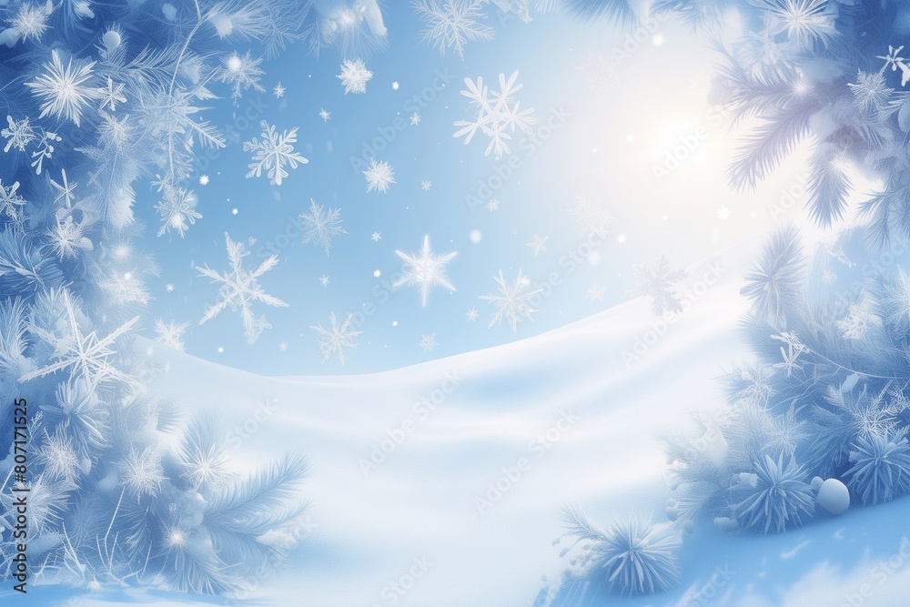 Photo winter snow background with snowdrifts