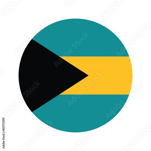 Free Download National flag of Bahamas. Bahamas Flag. Bahamas Round flag.
 - GFXLoad