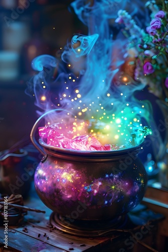 Enchanted Cauldron A StopMotion Portrayal of a Magical Potions Creation