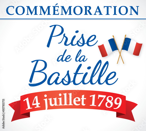 PRISE DE LA BASTILLE 14 JUILLET - V2