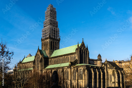 Exterior View of Glasgow Cathedral