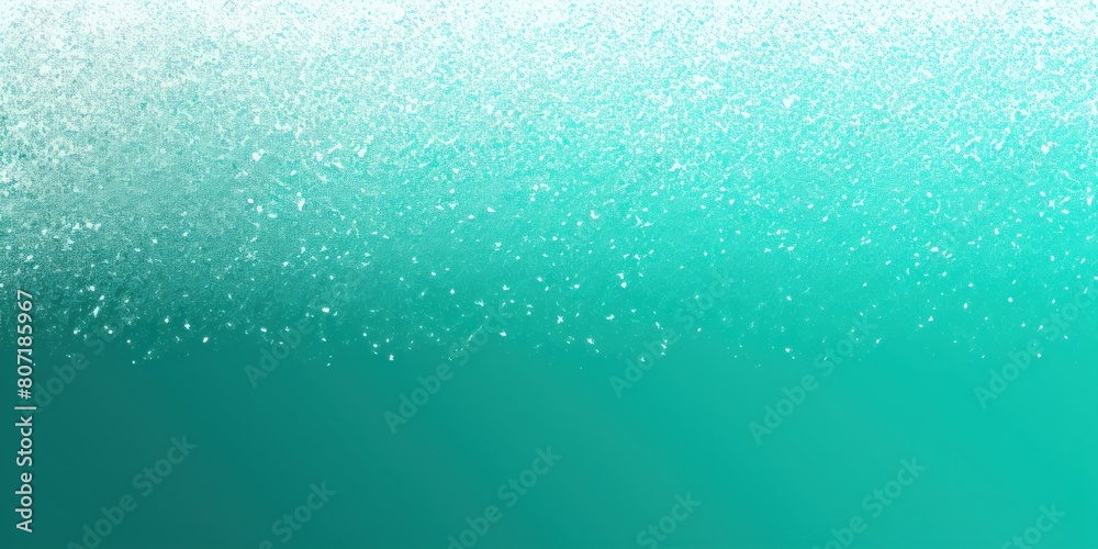 Teal white grainy vector background noise texture grunge gradient banner, template empty space color gradient rough abstract backdrop shine bright light