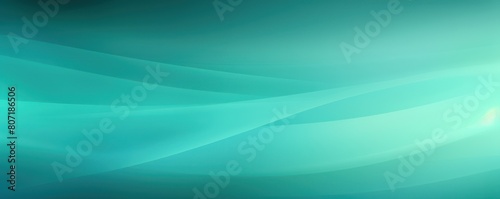 Turquoise abstract blur gradient background with frosted glass texture blurred stained glass window with copy space texture for display products blank 