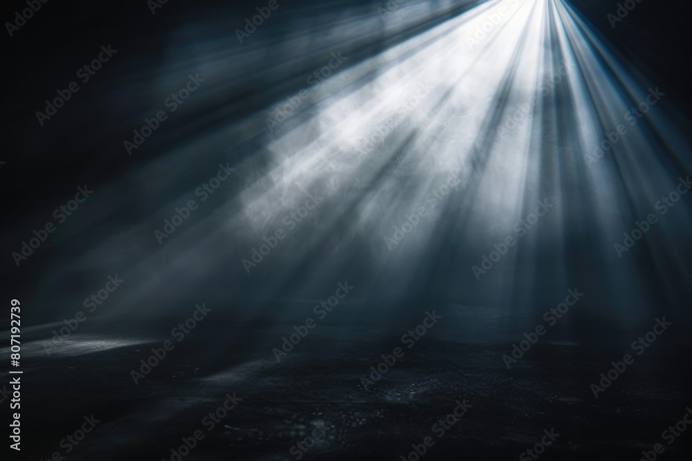 Sun rays isolated on black background for design overlay. Sun rays isolated on black background for design overlay.