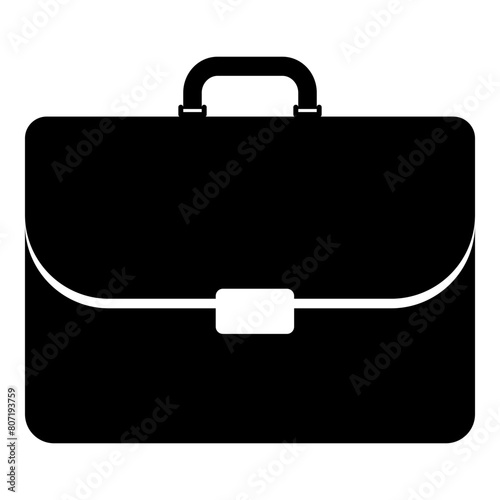 Professional business briefcase isolated icon