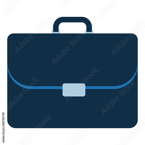 Professional business briefcase isolated icon