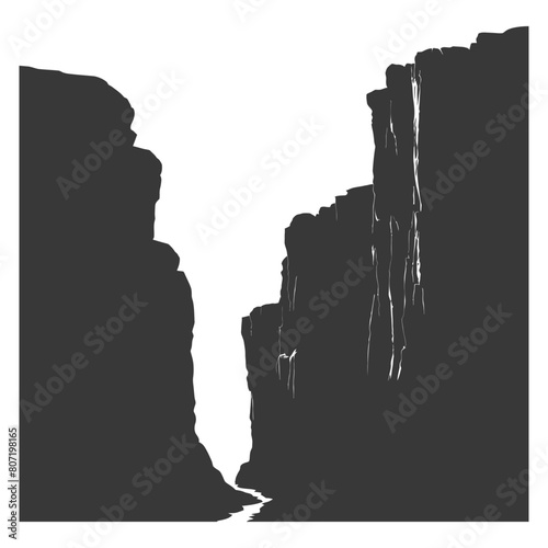 Silhouette canyon black color only