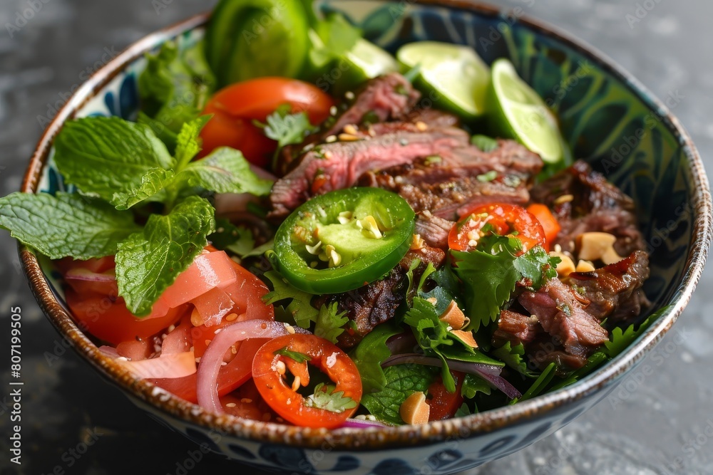 Beef Thai salad Beef Thai salad