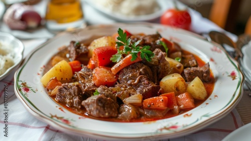 The cuisine of Bosnia and Herzegovina. Bosanski Lonac is a Bosnian stew. 