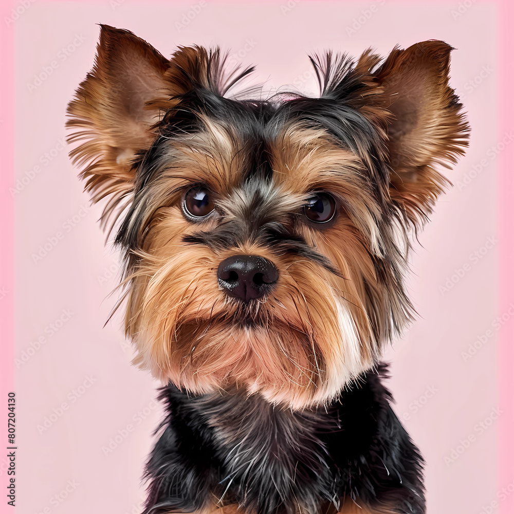 Fototapeta premium yorkshire terrier puppy