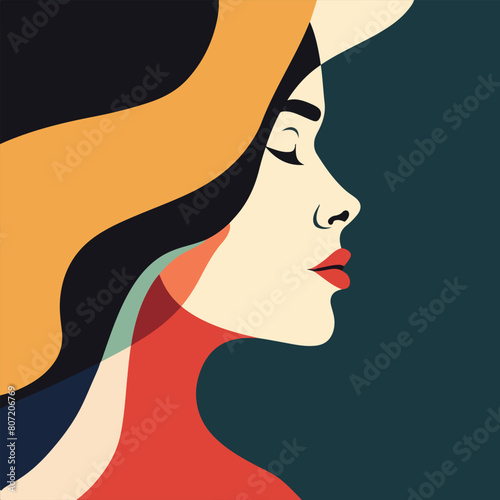 International Women's Day concept art vector illustration