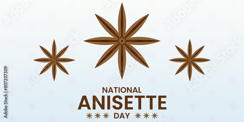 national anisette day wishing design vector file  photo