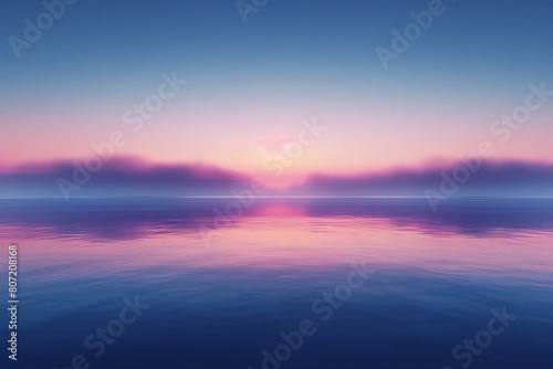Beautiful sunset over the sea,  Seascape with beautiful sky © Cuong