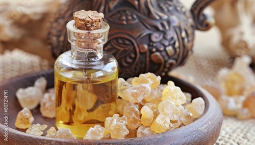 Frankincense oil and frankincense essence