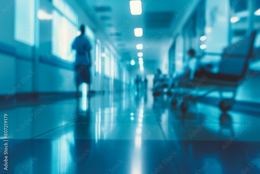 custom made wallpaper toronto digitalHospital Corridor Interior: Health Care and Medical Technology