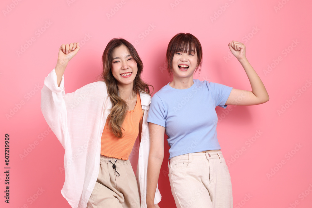 Happy with friends Happy with friends
