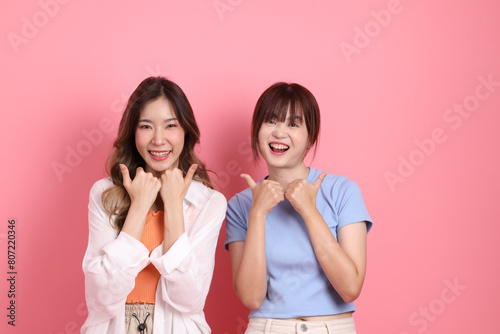 Happy with friends